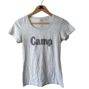 CAMP Brand Tshirt | Grey | Fitted Medium